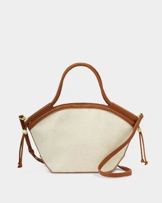 Florence Mini Tote Rafia /cognac The Style Closet