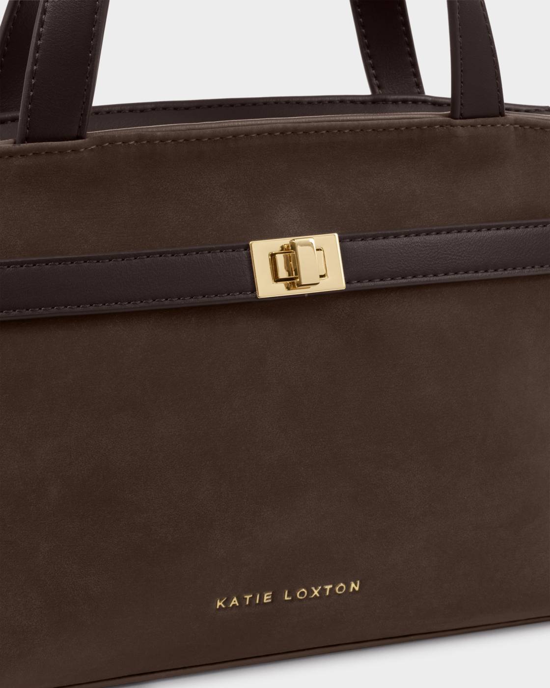 Orin Top Handle Suedette Crossbody Bag