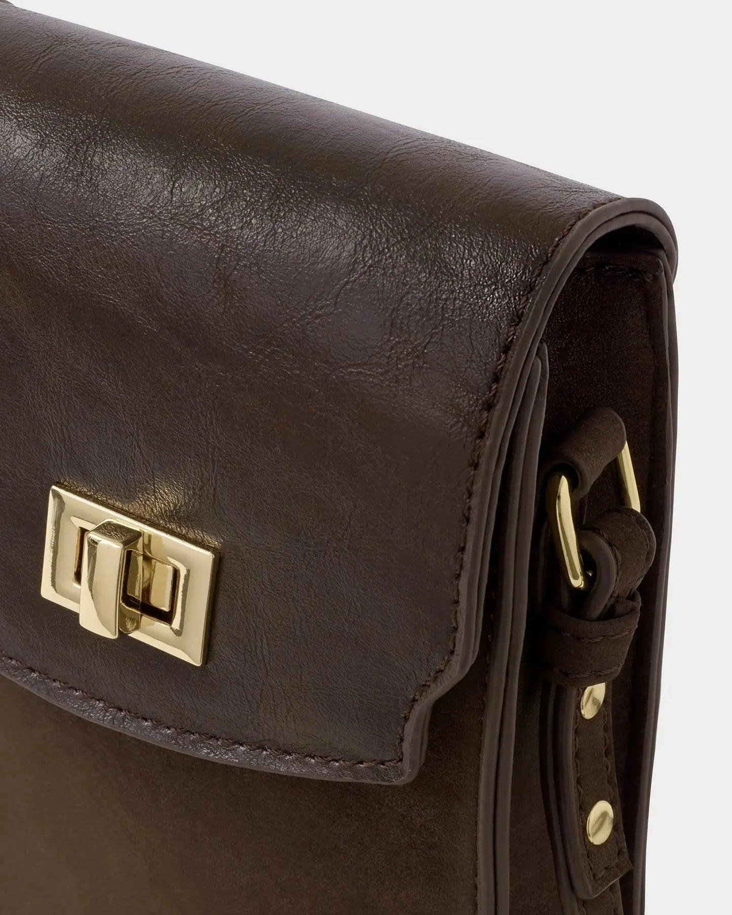 ORIN TWIST LOCK SLIM BAG The Style Closet
