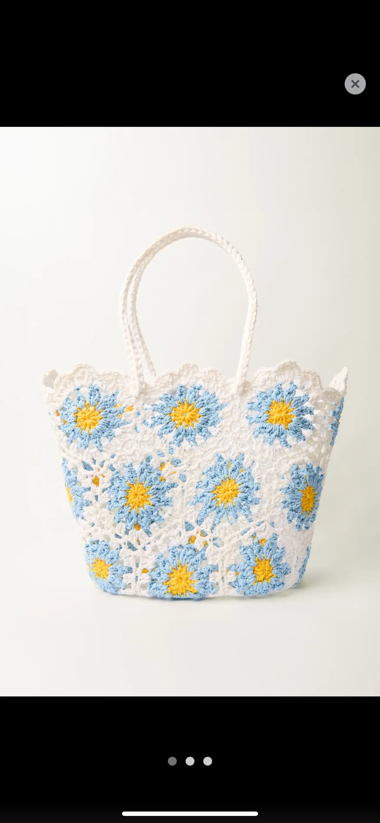 DAISY CROCHET BAG 2 Colours The Style Closet
