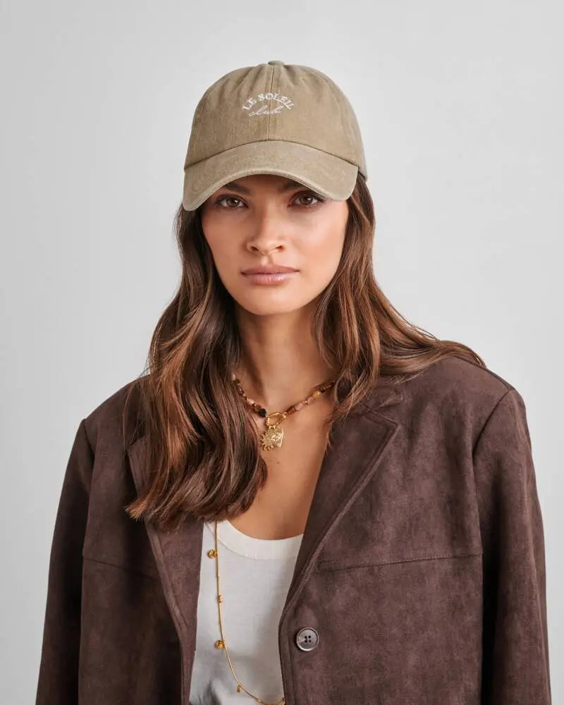 Embroidered Cap The Style Closet