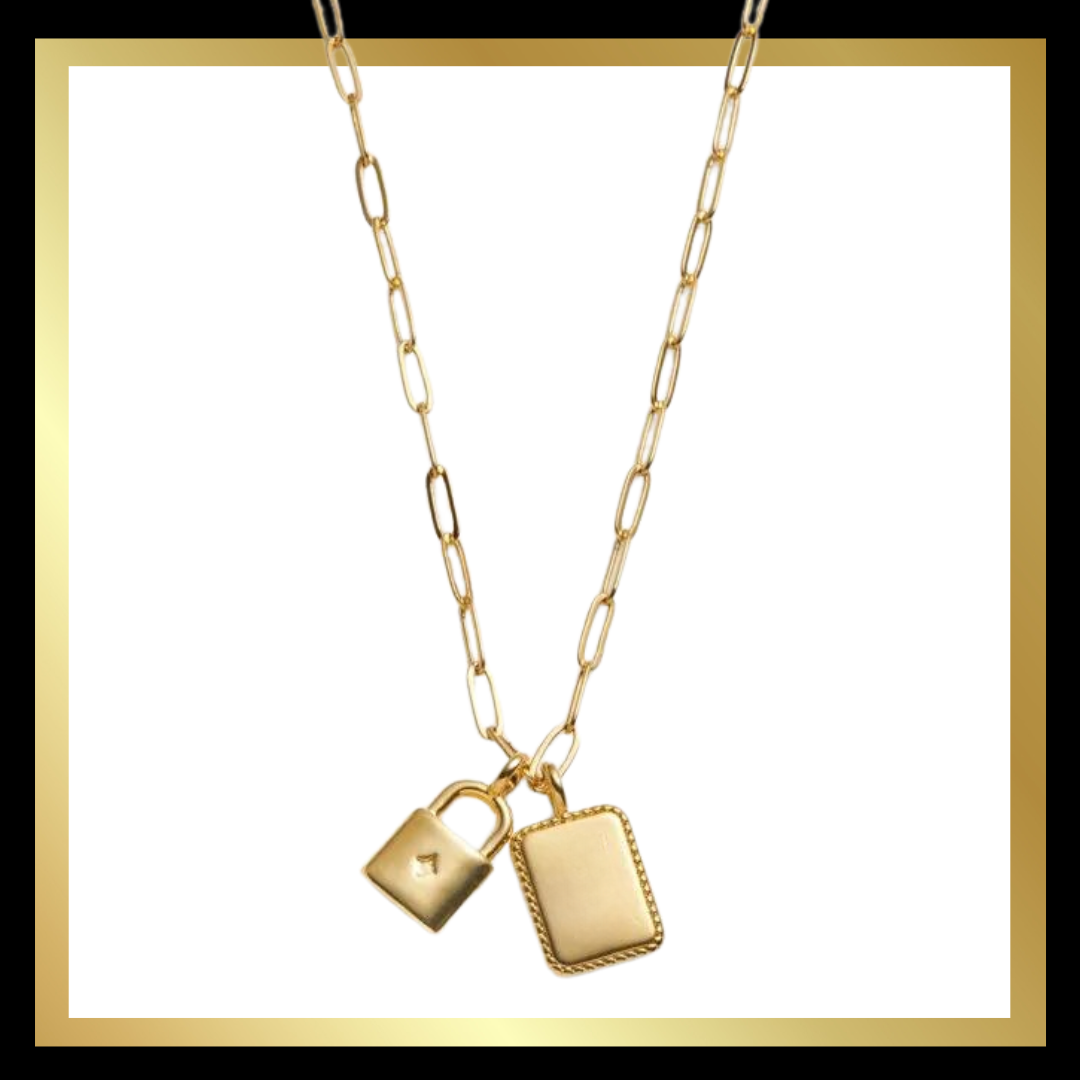 'Inner Strength' Waterproof Gold Charm Necklace by Katie Loxton