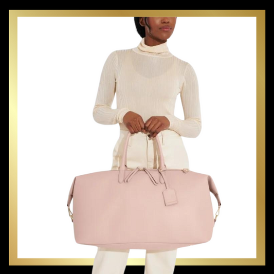Oxford Weekend Holdall in Dusty Pink by Katie Loxton
