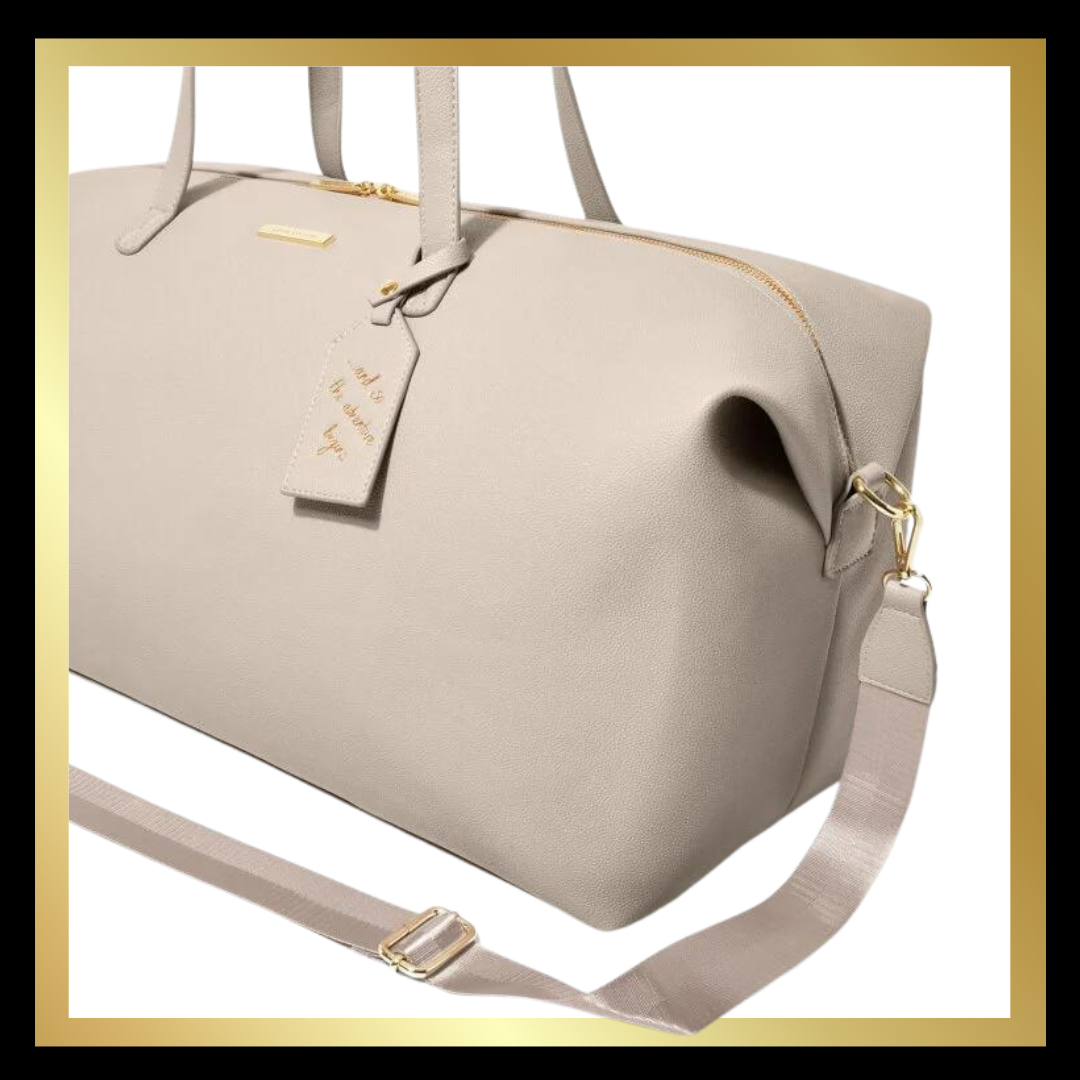 Weekend Holdall in Taupe by Katie Loxton