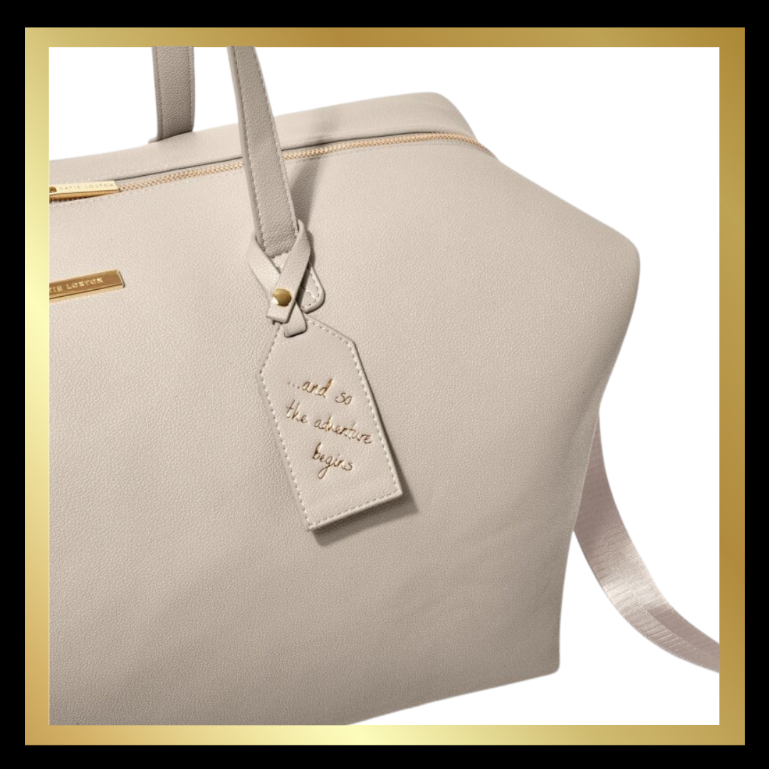 Weekend Holdall in Taupe by Katie Loxton