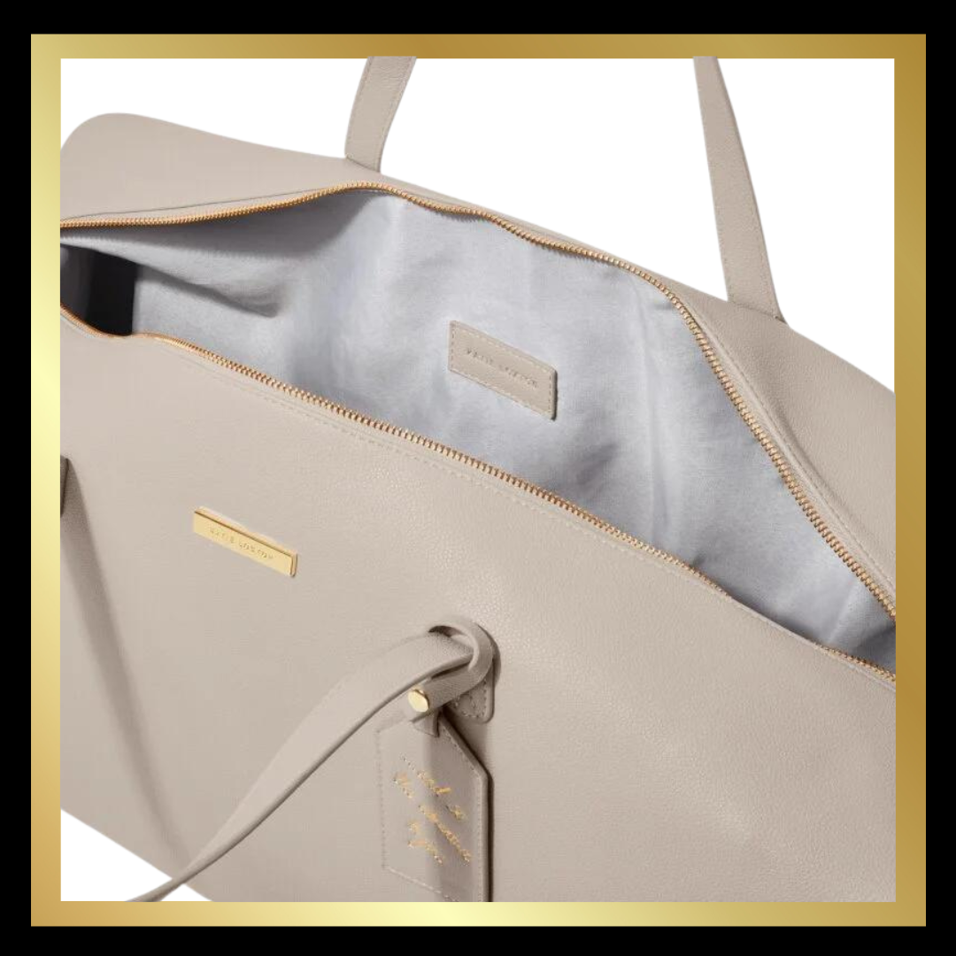 Weekend Holdall in Taupe by Katie Loxton