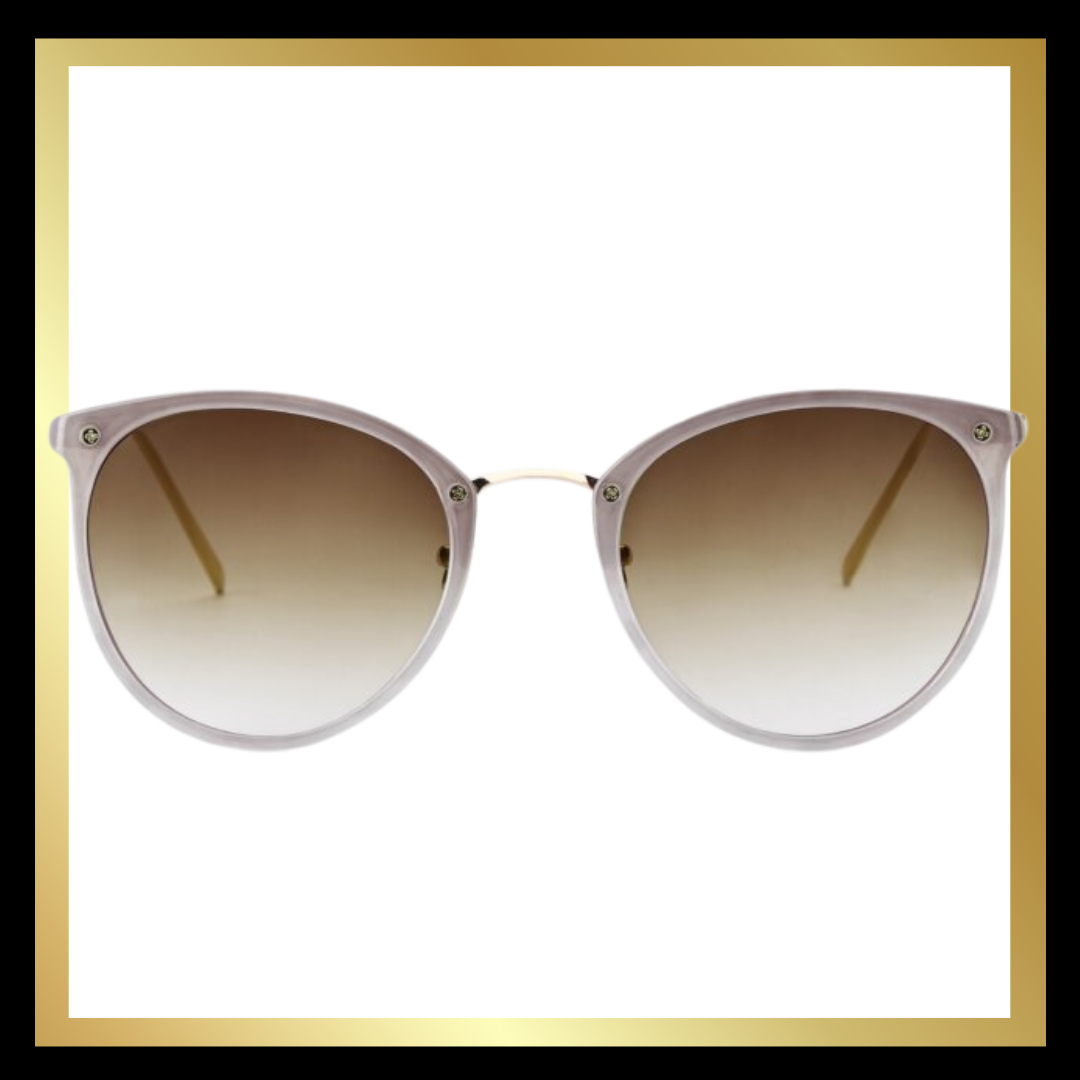 Santorini Sunglasses in Taupe Marble by Katie Loxton