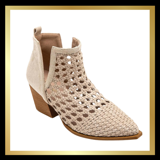 Lattice Ankle Boot