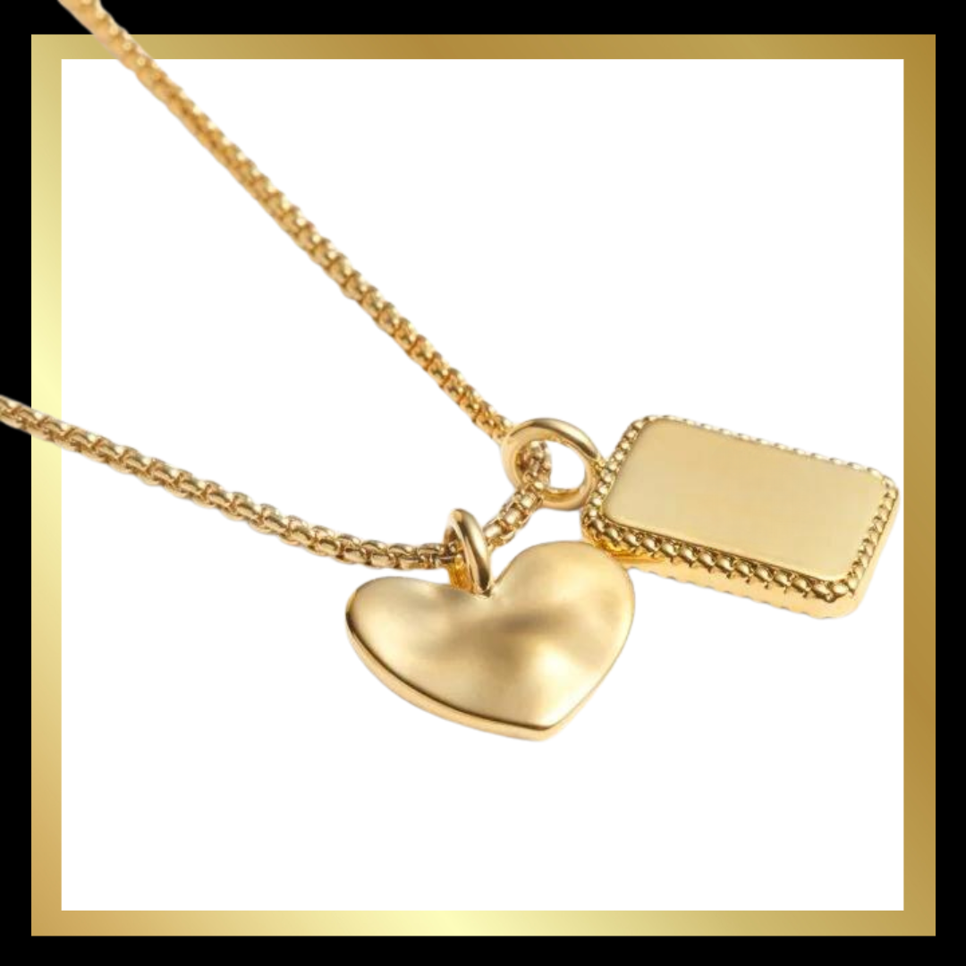 'Mum' Waterproof Gold Charm Necklace by Katie Loxton