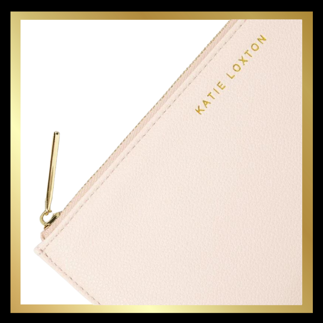 Pale Pink Baby Secret Message Pouch  - 'Hello Baby Girl' by Katie Loxton