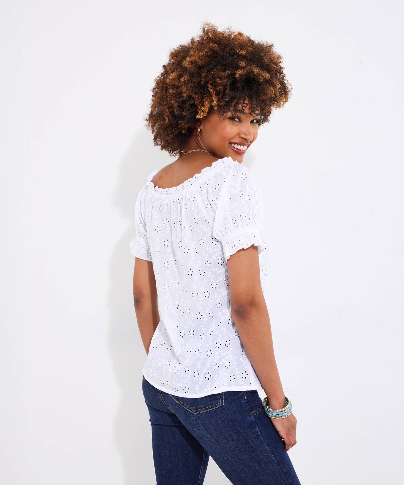 Broderie Anglaise Top