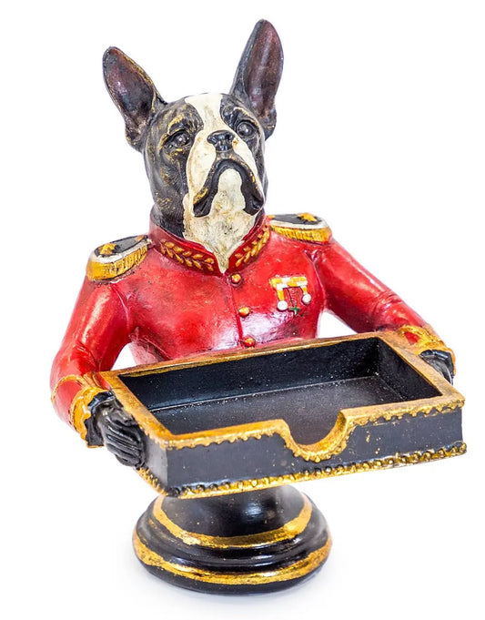 Gentry French Bulldog Card Holder/Sweet Tray The Style Closet