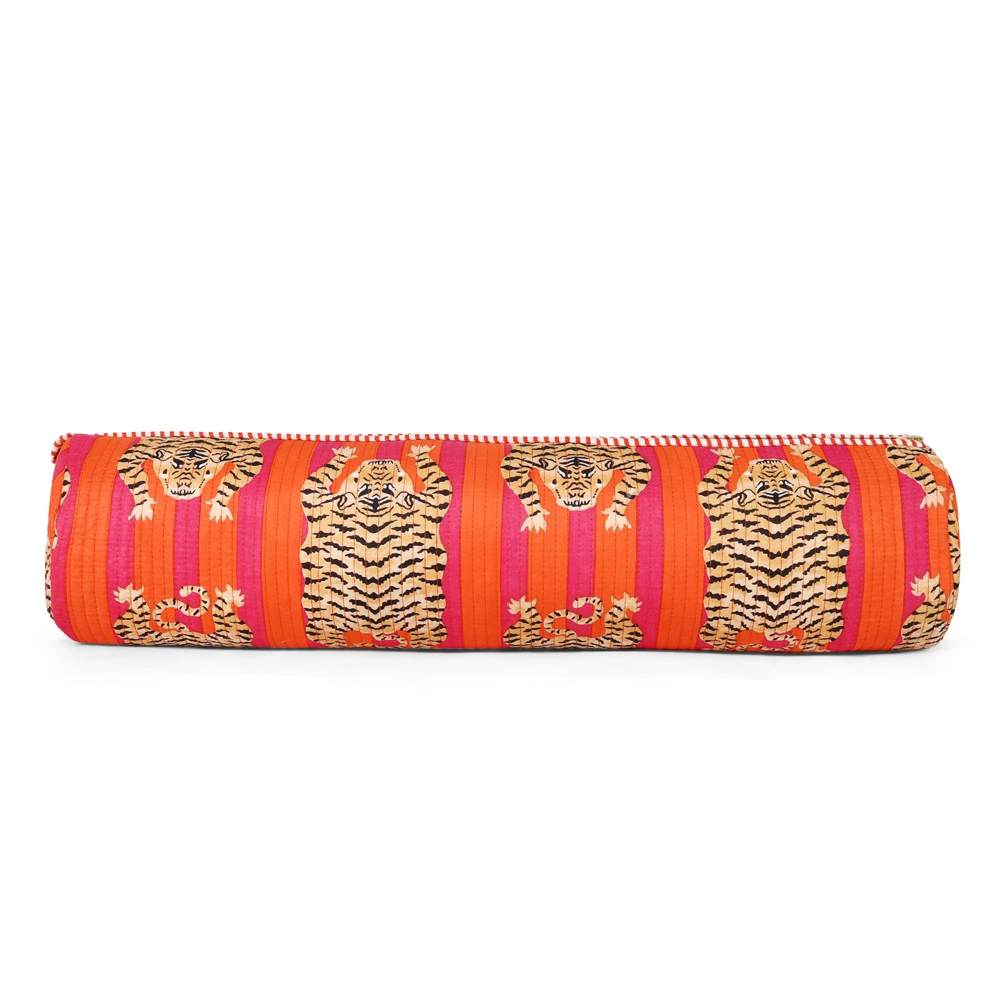 The Tibetan Tiger Yoga Bag: Orange and Pink