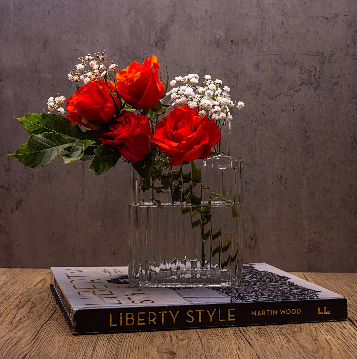 Large Handbag Vase: Clear: Large The Style Closet