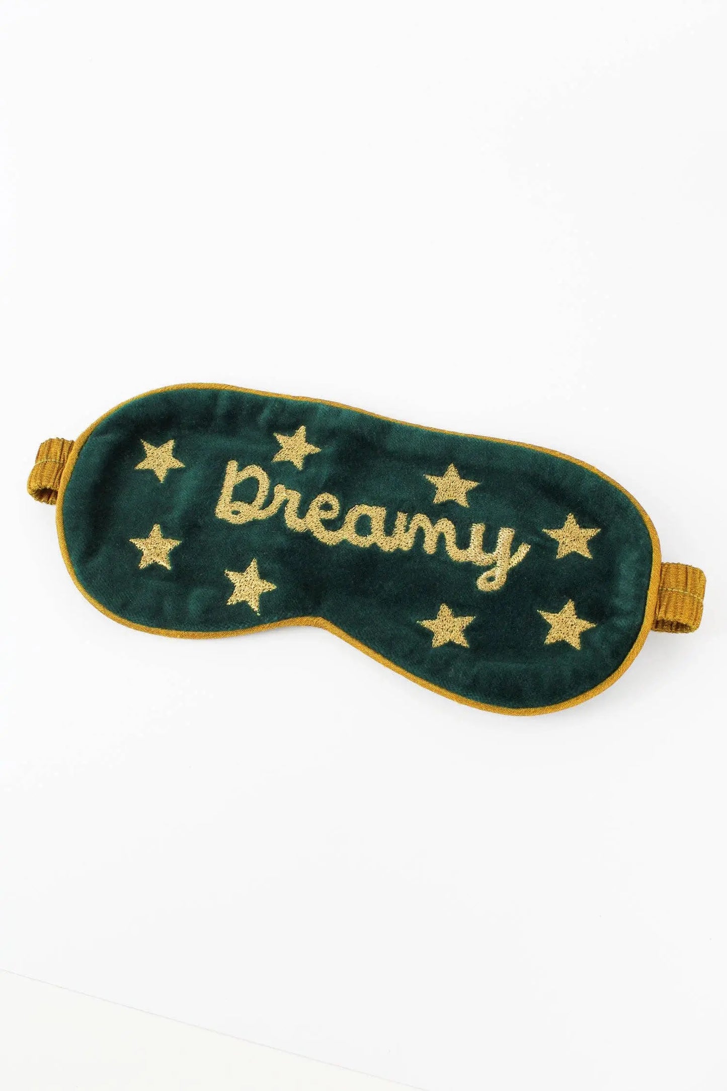 GREEN VELVET DREAMY SLEEP EYE MASK The Style Closet