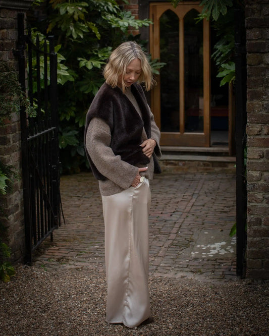 Claire Gilet | Rich Cocoa The Style Closet